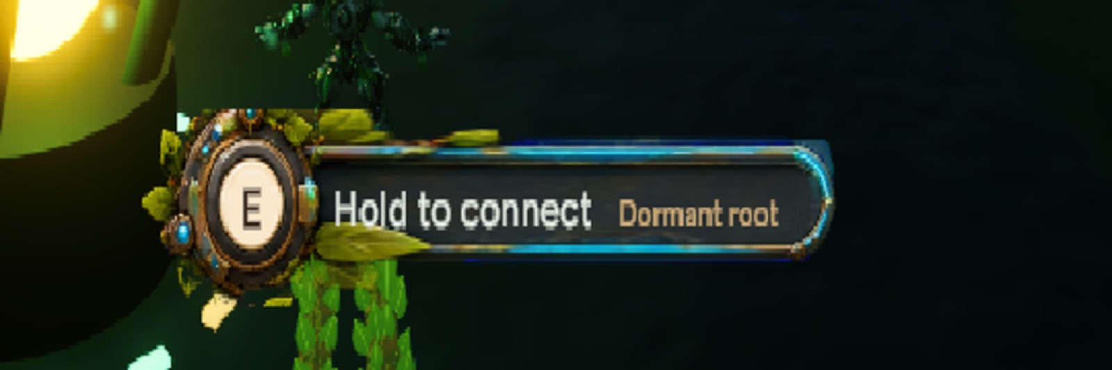 The key bar with the bound key written on its disc